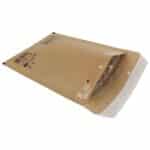 Brown paper bubble mailer