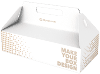 Custom printed cake box