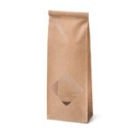 Brown matte cross bottom bag