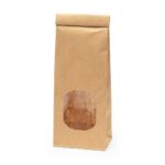 Paper kraft cross bottom bag