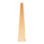 Cross bottom bag kraft side view
