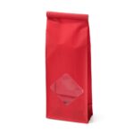 Red matte cross bottom bag