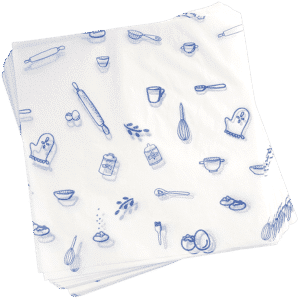 Custom printed silk tissue paper