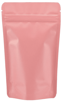 Pink matte doypack