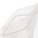 Doypack transparent close up opened