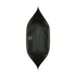 Recyclable black doypack from bottom LDPE sign