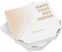 Custom printed pizza box