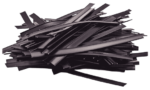 Black clip bands