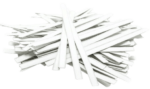 White clip bands