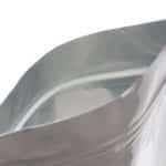 Doypack with aluminium layer opened