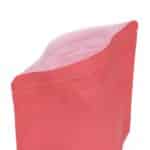 Red matte wide doypack opened