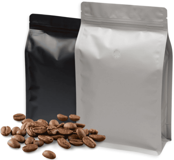 Coffee bags with valve